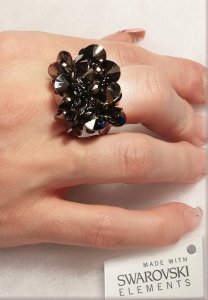 SWAROVSKI prsten Silver N.