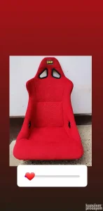 Trkacko sediste kadica omp sparco