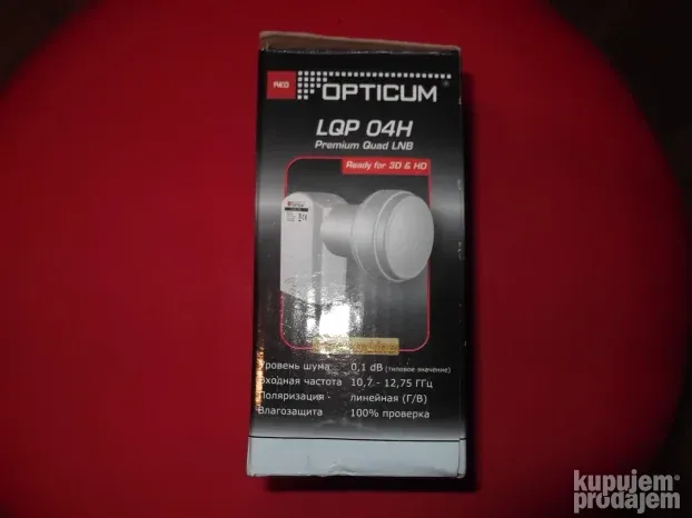 Nov QUAD (4K) LNB Premium kvaliteta (4 izlaza za 4 risivera)