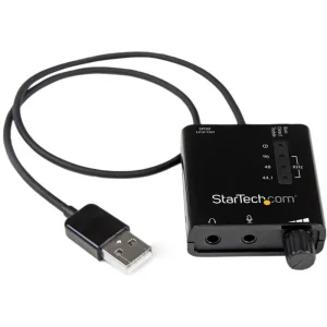STARTECH ICUSBAUDIO2D USB Stereo Audio Adapter External
