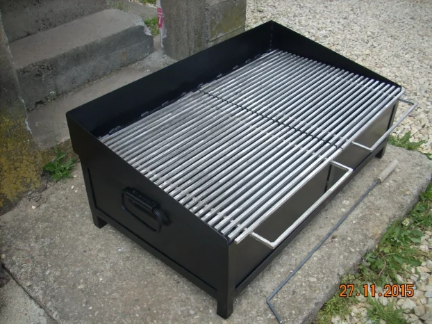 Polu - Profi Rostilj 90 x 50! (Prohrom resetka, Dublja kutij