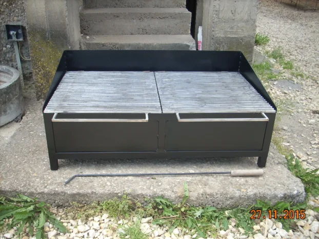 Polu - Profi Rostilj 90 x 50! (Prohrom resetka, Dublja kutij