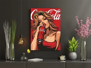 Coca Cola - Retro Slika - Novo - Stampa po zelji
