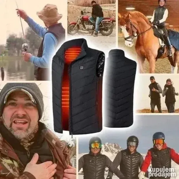 Prsluk sa grejačem za muškarce