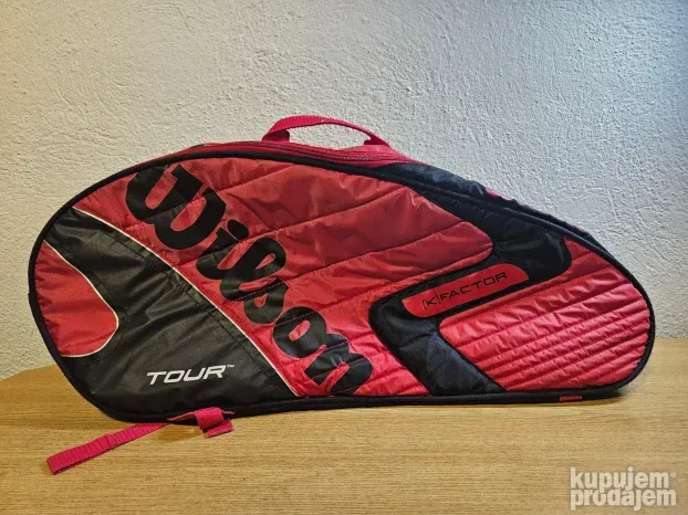 Velika torba za rekete Wilson (K)Factor Tour rusak
