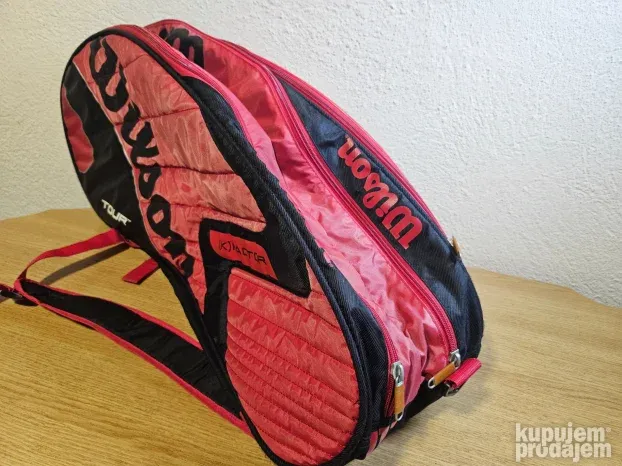 Velika torba za rekete Wilson (K)Factor Tour rusak