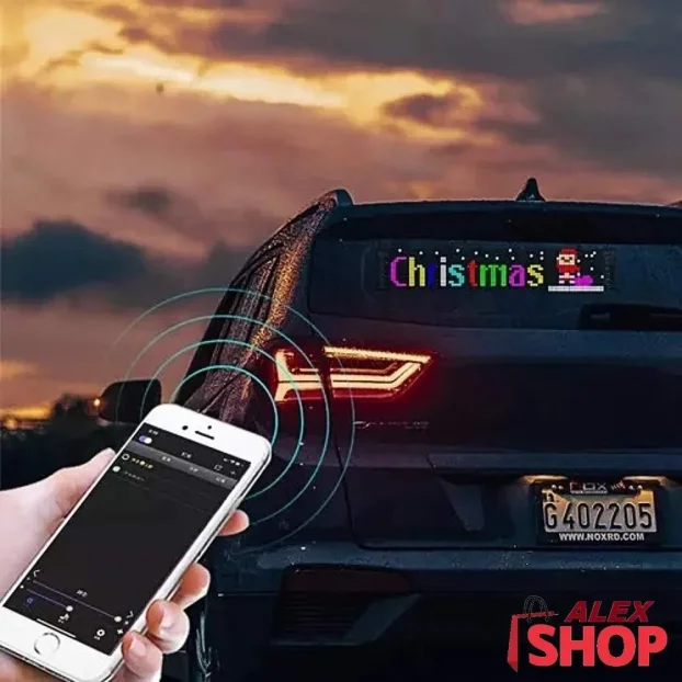 Ultra tanka fleksibilna bluetooth LED traka ekran