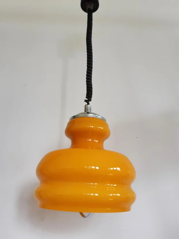 Vintage 70e Space Age Orange Yugoslavia