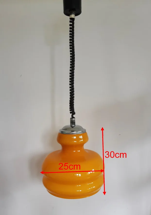 Vintage 70e Space Age Orange Yugoslavia