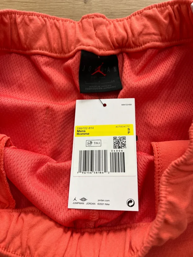 Nike Jordan Svetlo Narandzaste Original Bermude S