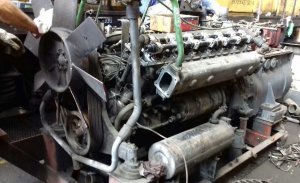 Motor za brod\voz. Delovi. 1Д12В300КС2-1D12B300KC2