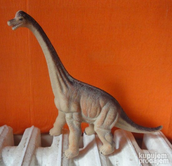 dino Brachiosaurus visok 24cm brsti tršnju na salašu