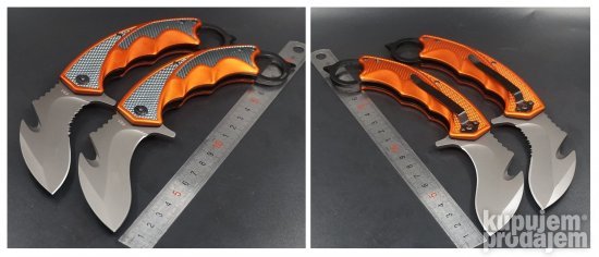 Karambit Noz Fox Knives F91 Preklopni Claw Knife - KupujemProdajem