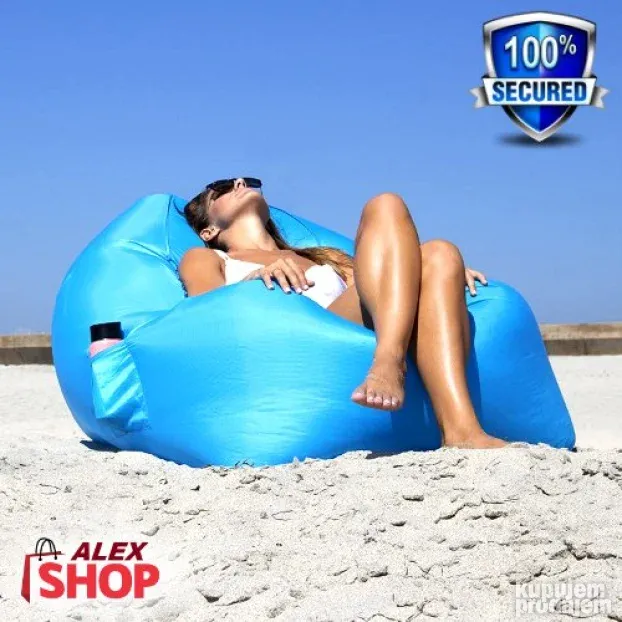 Ležaljka dušek na naduvavanje sofa Lazy Bag
