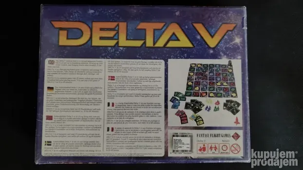 Delta V drustvena igra/Board Game