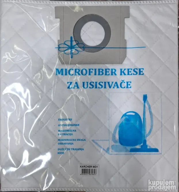 Mikrofiber kese za KIRBY, Karcher, Roventa, Parkside