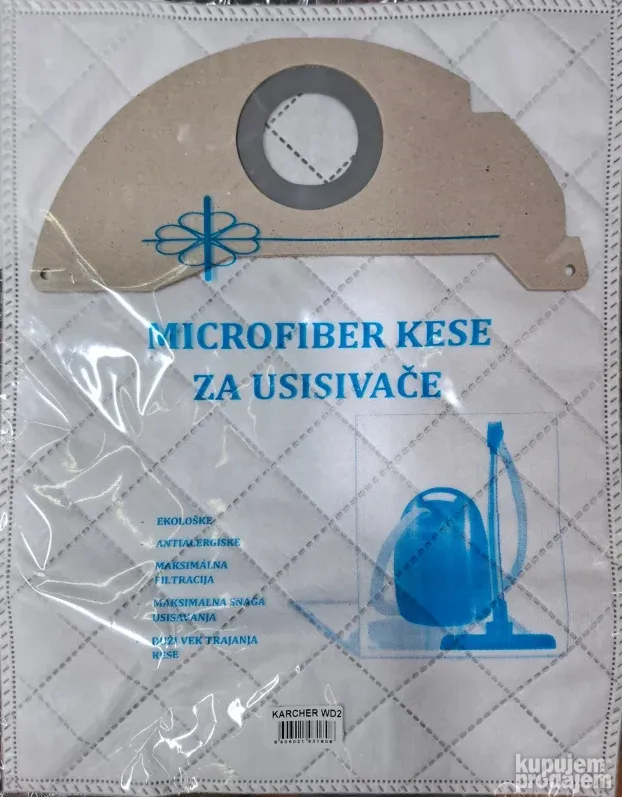 Mikrofiber kese za KIRBY, Karcher, Roventa, Parkside