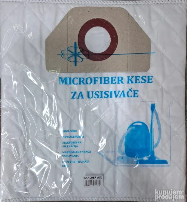 Mikrofiber kese za KIRBY, Karcher, Roventa, Parkside