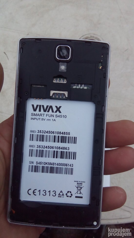 mobilni telefon vivax smart fan s4510