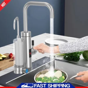 Inox Slavina sa Grejacem i Filterom za Vodu NOVO 3300W AKCIJ