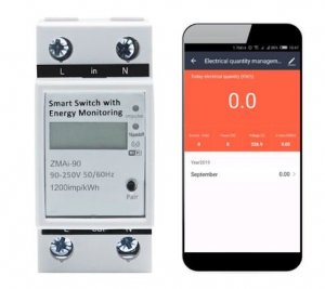 Wifi pametna sklopka - merač potrošnje električne energije