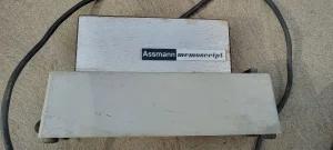 Stari retro diktafon Assmann memoscript vintage uređaj