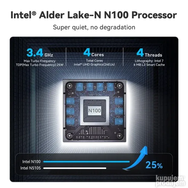 Beelink Mini S12 PRO Intel N100/16GB/500GB/Win11PRO