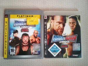 PS3 -Smackdown vs Raw 2008 i vs Raw 2009