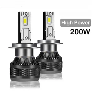 LED H7 30000Lum CSP3570 CHIP 6000K