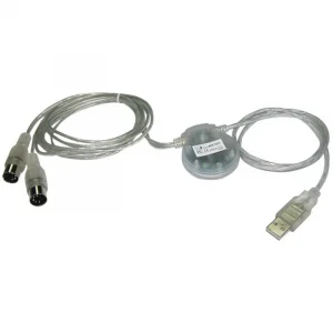 ICON Midi Port 1-in / 1-out MIDI interface USB 2.0