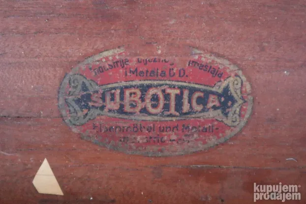 Antikvarni bolnički ormarić hromirani mesing IŽNM Subotica
