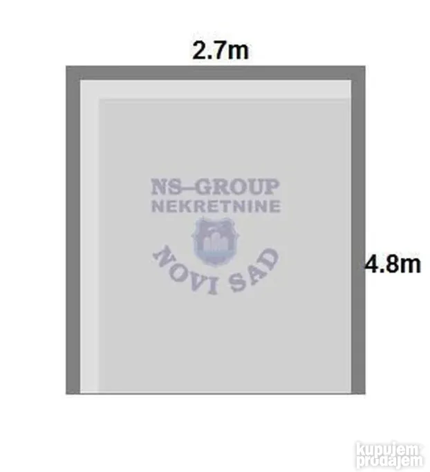 Garažno mesto u suterenu zgrade, Salajka