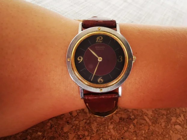 Seiko 6430-6000 zenski vintage quartz sat