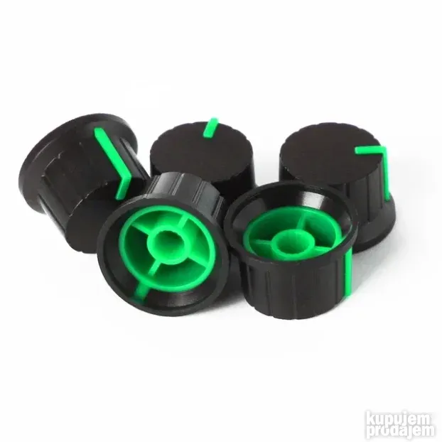 Dugme - kapica potenciometra DGP2415 ZELENO