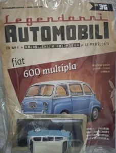 Legendarni automobili- Broj 36. Fiat 600 Multipla