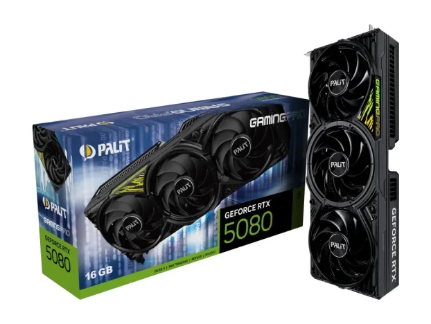 PALIT GamingPro V1 GeForce RTX 5080 16GB GDDR7 DLSS4