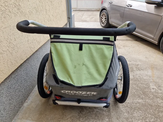 CROOZER riksa bicikl. prikolica za decu