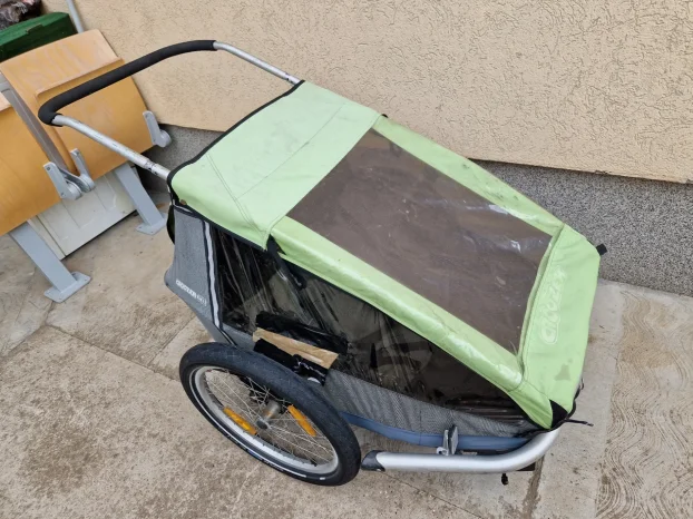 CROOZER riksa bicikl. prikolica za decu