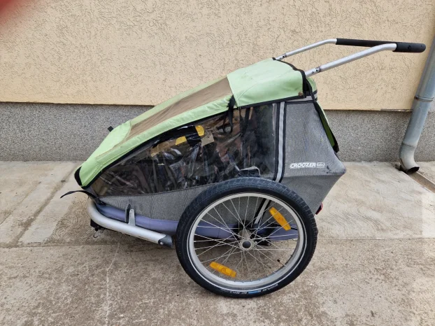 CROOZER riksa bicikl. prikolica za decu