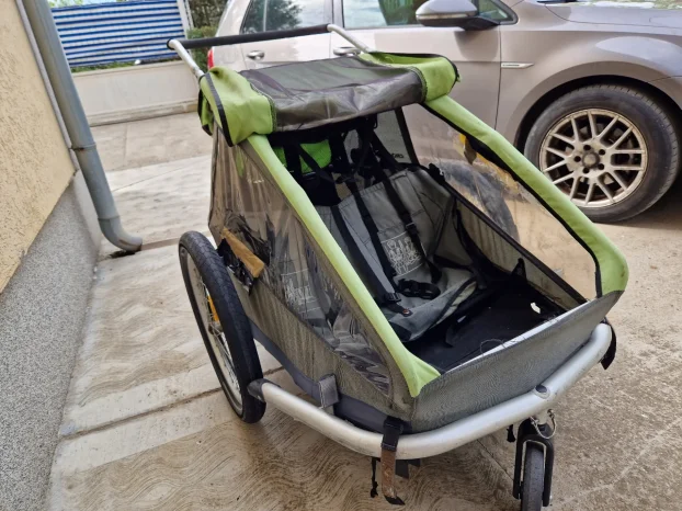 CROOZER riksa bicikl. prikolica za decu
