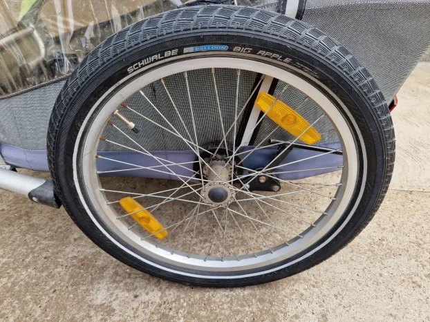 CROOZER riksa bicikl. prikolica za decu