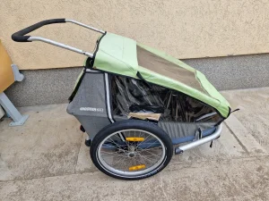 CROOZER riksa bicikl. prikolica za decu