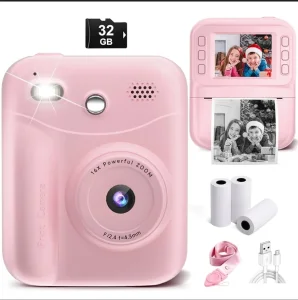 Dečiji fotoaparat sa instant štampom, deciji polaroid aparat