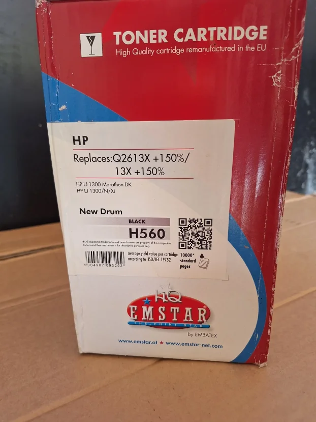 Hitno! Emstar H560 black toner Replaces HP 13X/Q2613X +150%