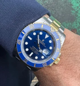 Rolex Submariner Blue Dial Two Tone Full Pakovanje