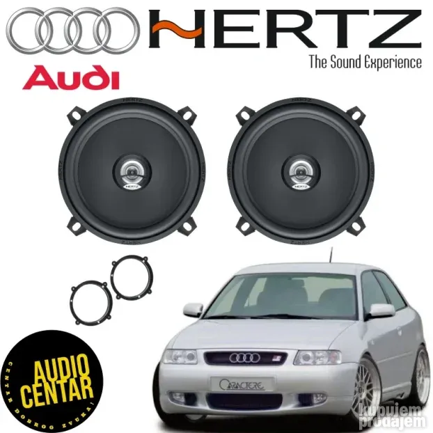 Audi A3 (8L) komplet zvučnika Hertz Dieci CX