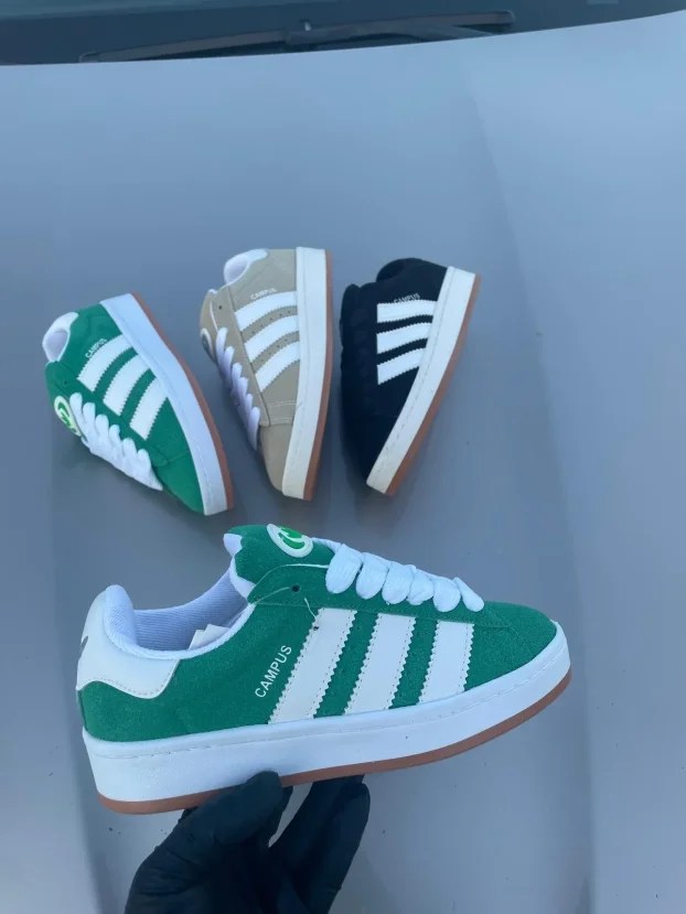 adidas gazelle silver green womens Men's Adidas CAMPUS 00s "Verde"  The Closet Inc