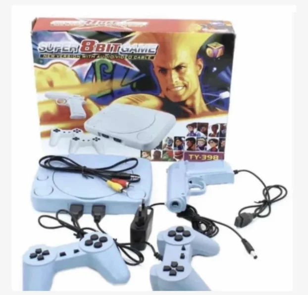 Retro Konzola Sa Igricama Dva Džojstika I Pištolj TY 398
