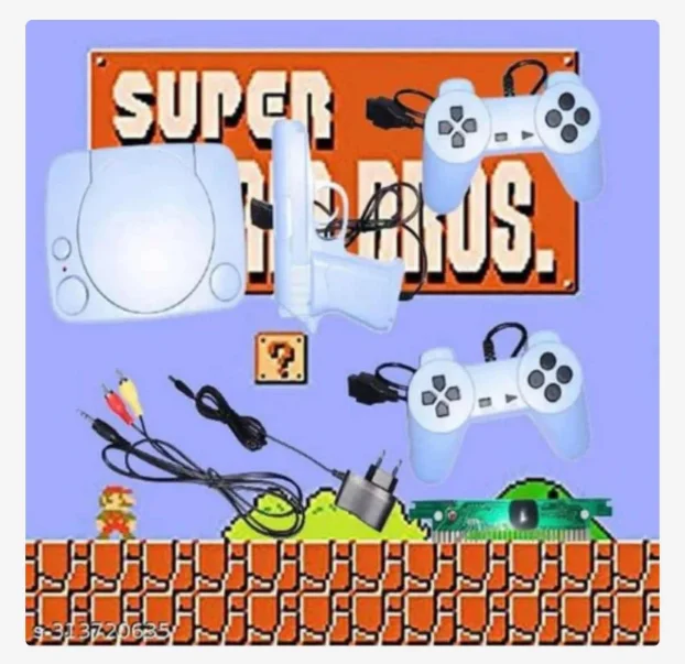 Retro Konzola Sa Igricama Dva Džojstika I Pištolj TY 398