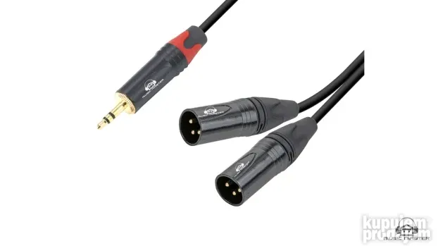 IC300XLR Audio kabal 1x 3,5mm -2x XLR dužine 3m